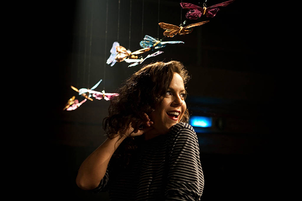 A cantora Bebel Gilberto