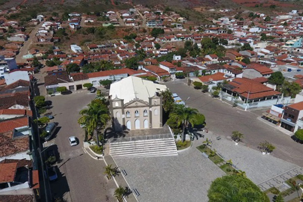 Cidade de Baixa Grande, no sertão baiano