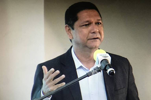 O delegado federal Everaldo Eguchi