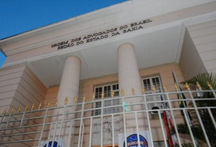 Fachada da OAB, que recebeu as fichas de inscrição dos candidatos ao Tribunal de Justiça da Bahia Fachada da OAB, que recebeu as fichas de inscrição dos candidatos ao Tribunal de Justiça da Bahia