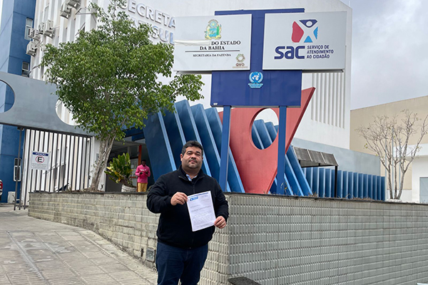 O vereador de Vitória da Conquista Ivan Cordeiro (PTB)