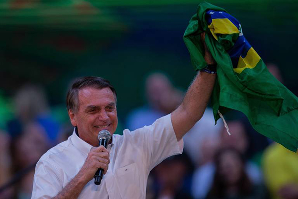 O presidente Jair Bolsonaro