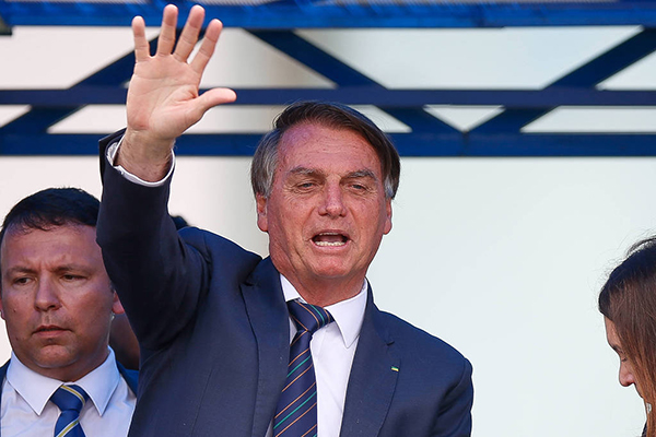 O presidente Jair Bolsonaro