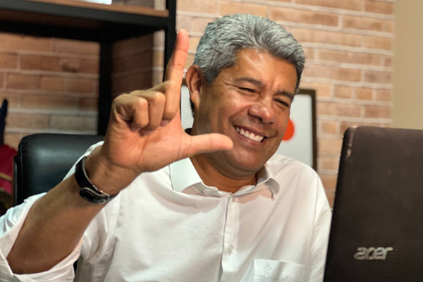 O pré-candidato ao Governo do Estado Jerônimo Rodrigues (PT)