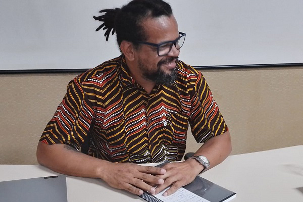 O pré-candidato ao Governo da Bahia Kleber Rosa (PSOL)