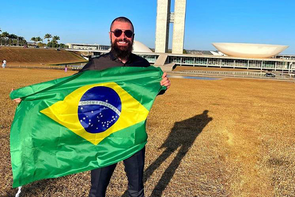 O delegado bolsonarista Paulo Bilynskyj 
