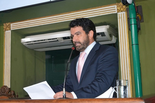 Na imagem, o vereador Paulo Magalhães Júnior, do União Brasil, líder do governo na Câmara Municipal de Salvador Na imagem, o vereador Paulo Magalhães Júnior, do União Brasil, líder do governo na Câmara Municipal de Salvador