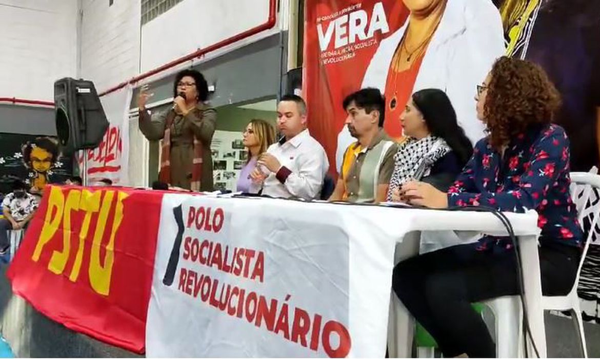 PSTU oficializa Vera Lúcia como candidata à Presidência da República PSTU oficializa Vera Lúcia como candidata à Presidência da República