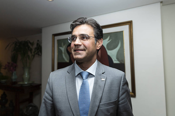 O governador de São Paulo, Rodrigo Garcia (PSDB)