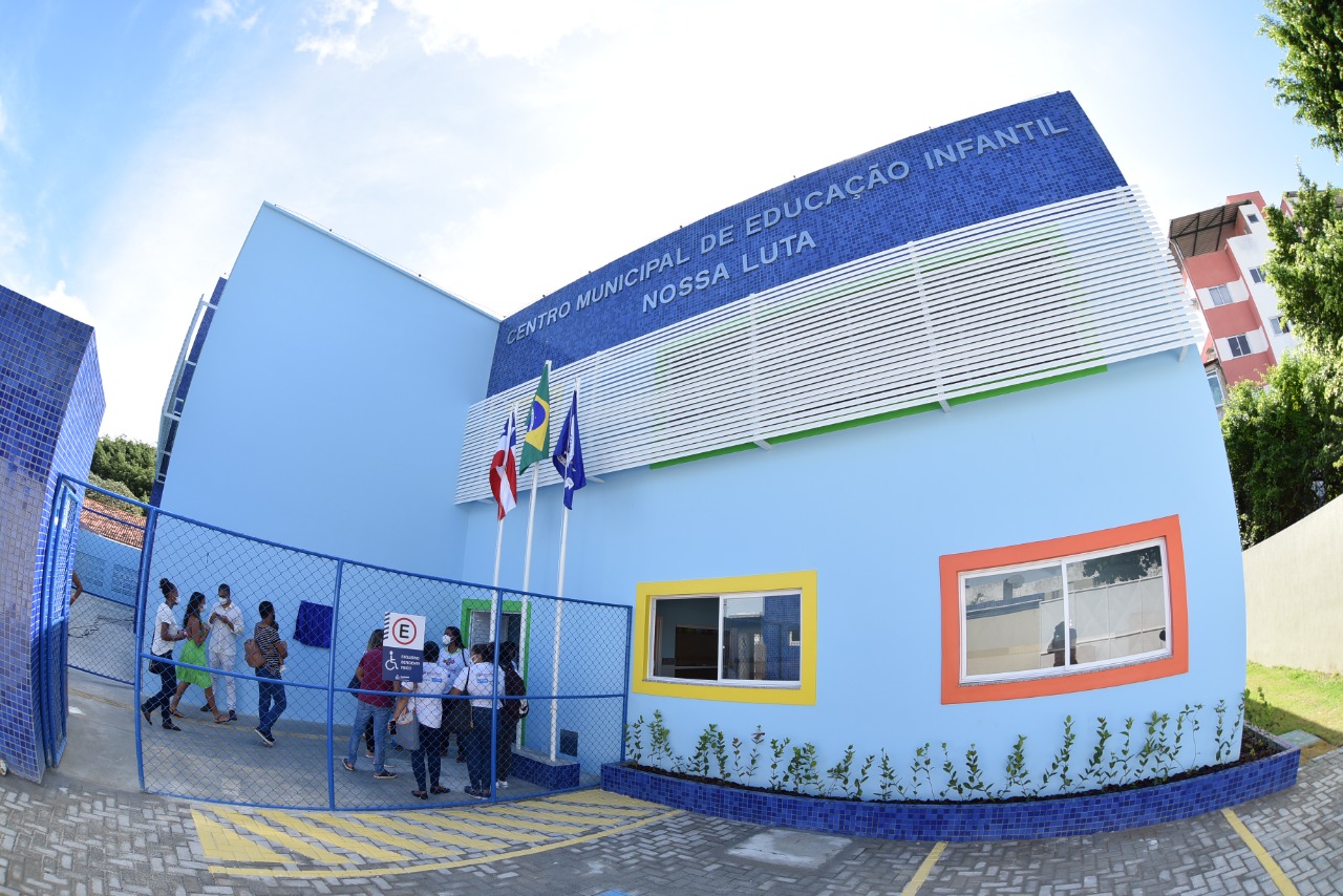 Centro Municipal de Educação Infantil Nossa Luta, em Pernambués