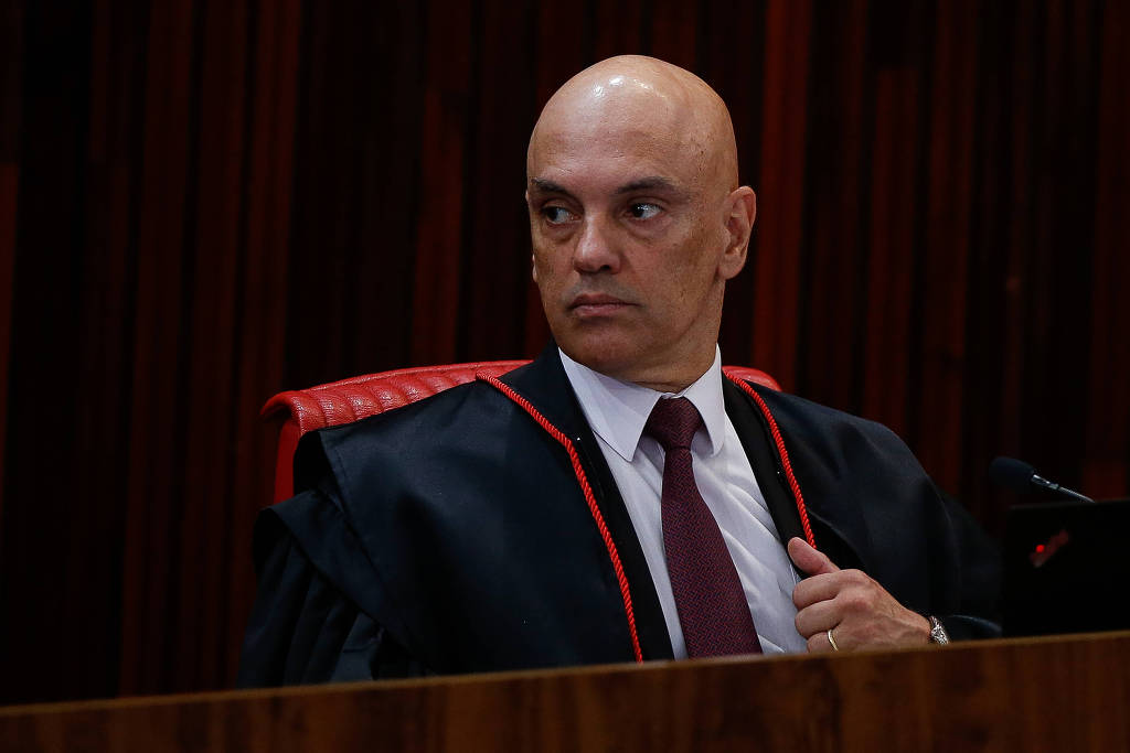O ministro Alexandre de Moraes, presidente do TSE (Tribunal Superior Eleitoral)