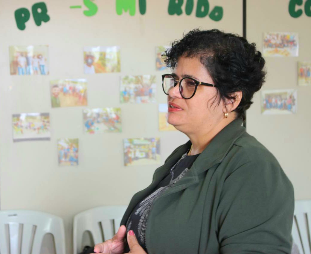 Elisângela Araujo, pré-candidata a deputada federal, secretária agrária nacional do PT Elisângela Araujo, pré-candidata a deputada federal, secretária agrária nacional do PT