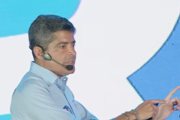 O candidato a governador ACM Neto (União Brasil) O candidato a governador ACM Neto (União Brasil)