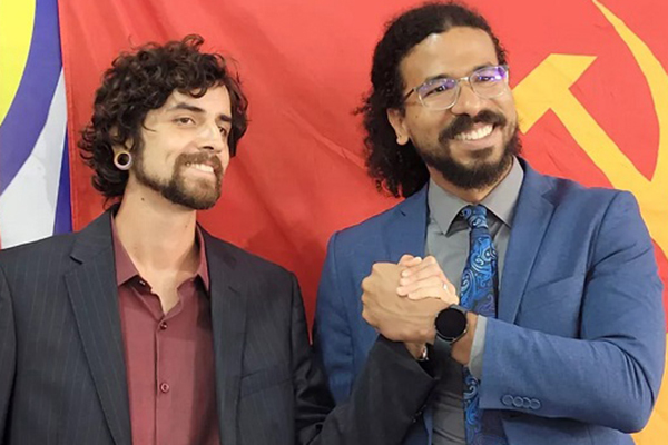 PCB lança oficialmente Giovani Damico e João Coimbra ao governo da BA