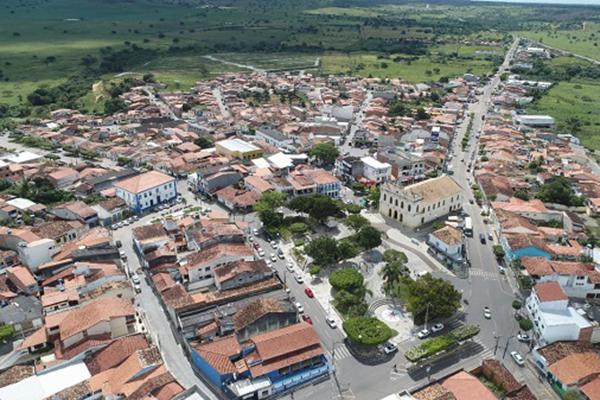 Imagem aérea da cidade de Inhambupe Imagem aérea da cidade de Inhambupe