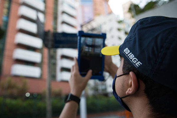 Integrante de equipe do IBGE Integrante de equipe do IBGE