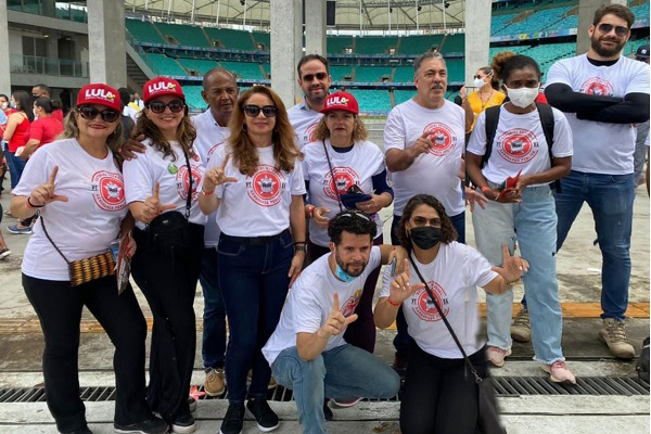 Integrantes do Setorial de Segurança Pública do PT Bahia