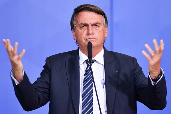 O presidente Jair Bolsonaro