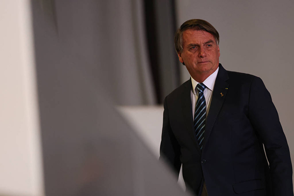 O presidente Jair Bolsonaro