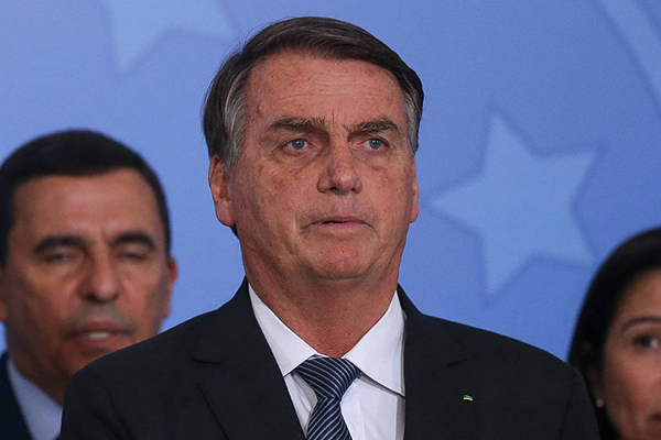 O presidente Jair Bolsonaro