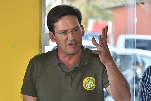 O candidato a governador da Bahia e deputado federal João Roma (PL)