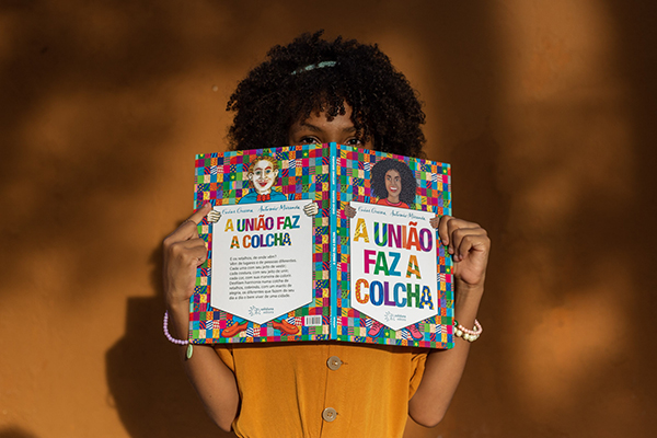 Livro infantil ‘A união faz a colcha’