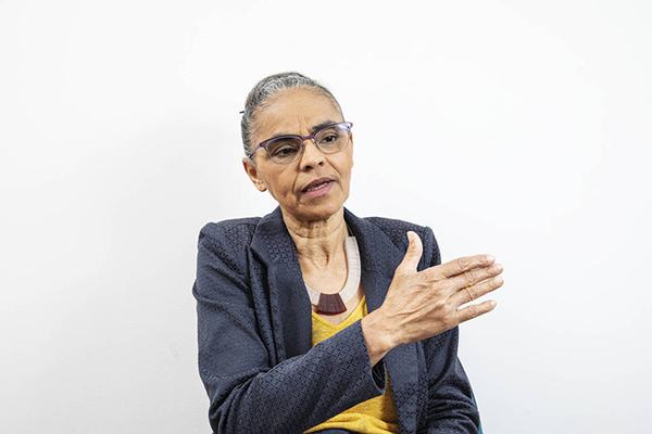 Marina Silva, ex-ministra do Meio Ambiente e candidata a deputada federal por SP