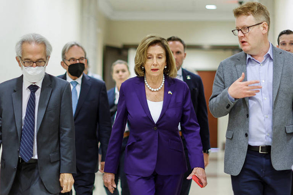 A presidente da Câmara dos Representantes dos Estados Unidos, Nancy Pelosi A presidente da Câmara dos Representantes dos Estados Unidos, Nancy Pelosi