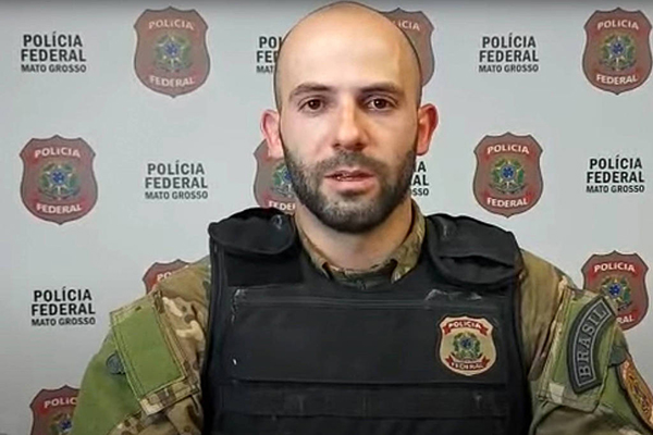 O delegado da Polícia Federal Roberto Moreira Silva Filho