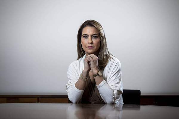 A senadora Soraya Thronicke (União Brasil-MS) A senadora Soraya Thronicke (União Brasil-MS)