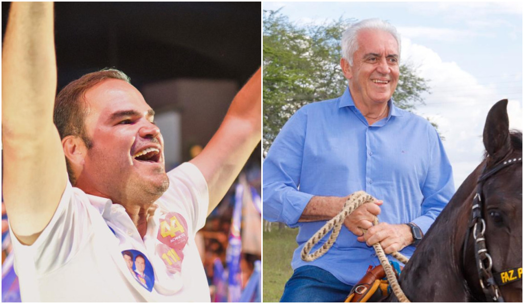 O deputado federal Cacá Leão e o senador Otto Alencar O deputado federal Cacá Leão e o senador Otto Alencar