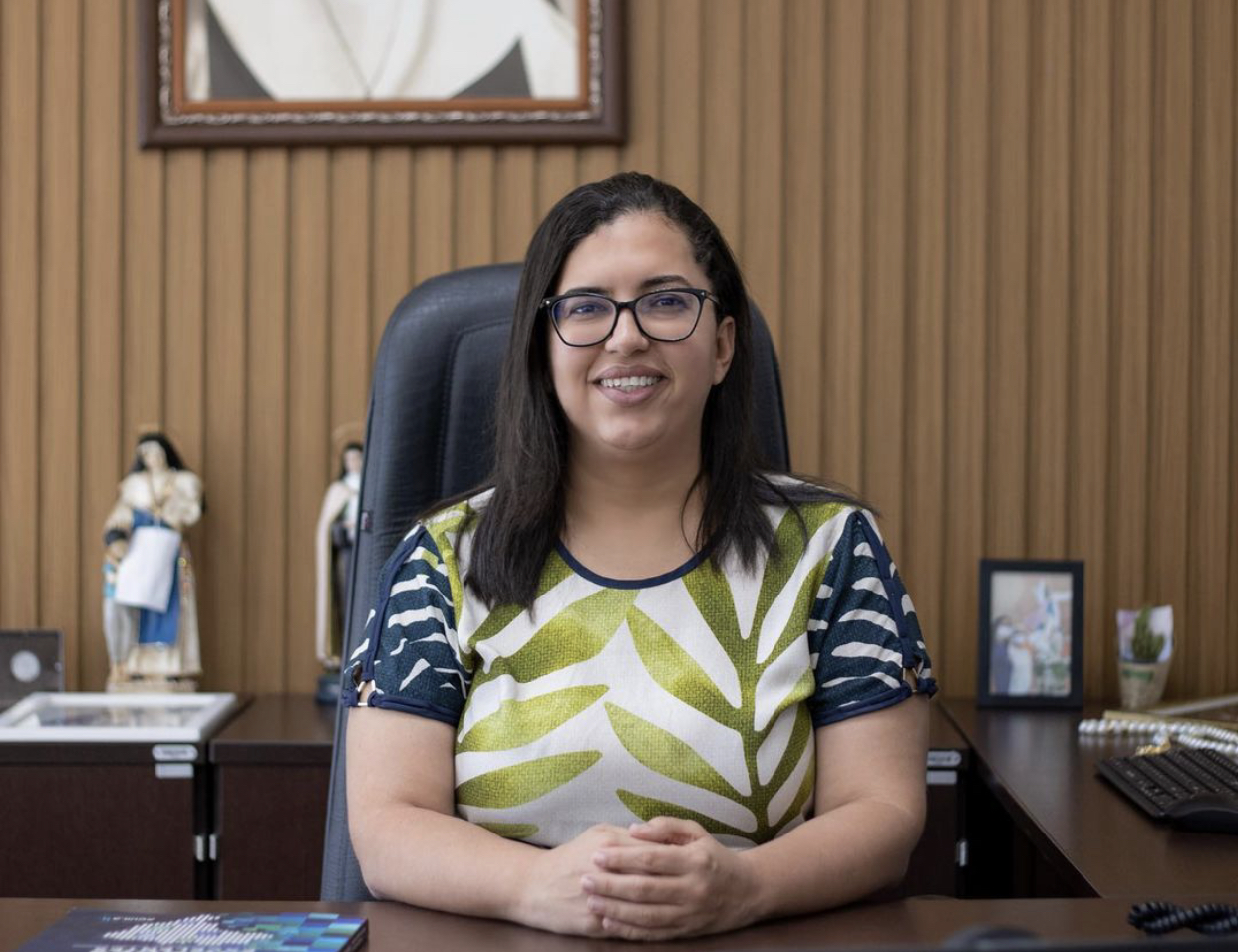 A vice-prefeita Ana Paula Matos (PDT) A vice-prefeita Ana Paula Matos (PDT)