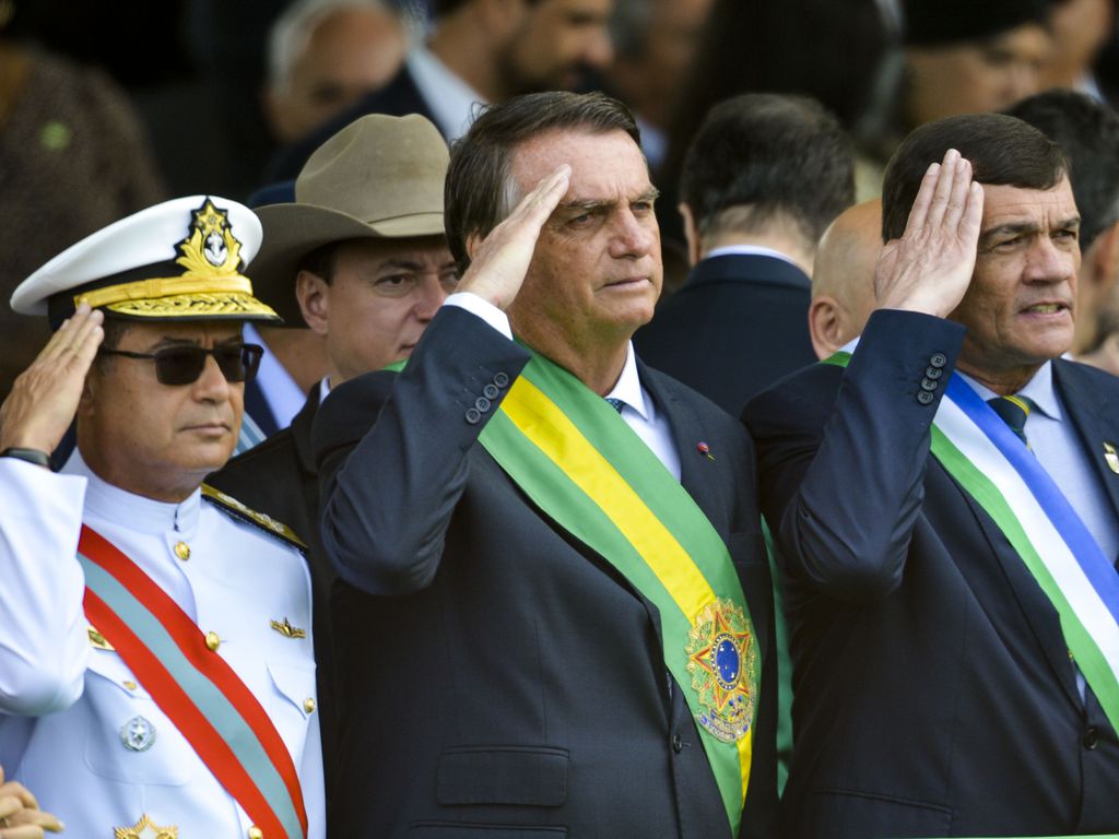 O presidente Jair Bolsonaro O presidente Jair Bolsonaro