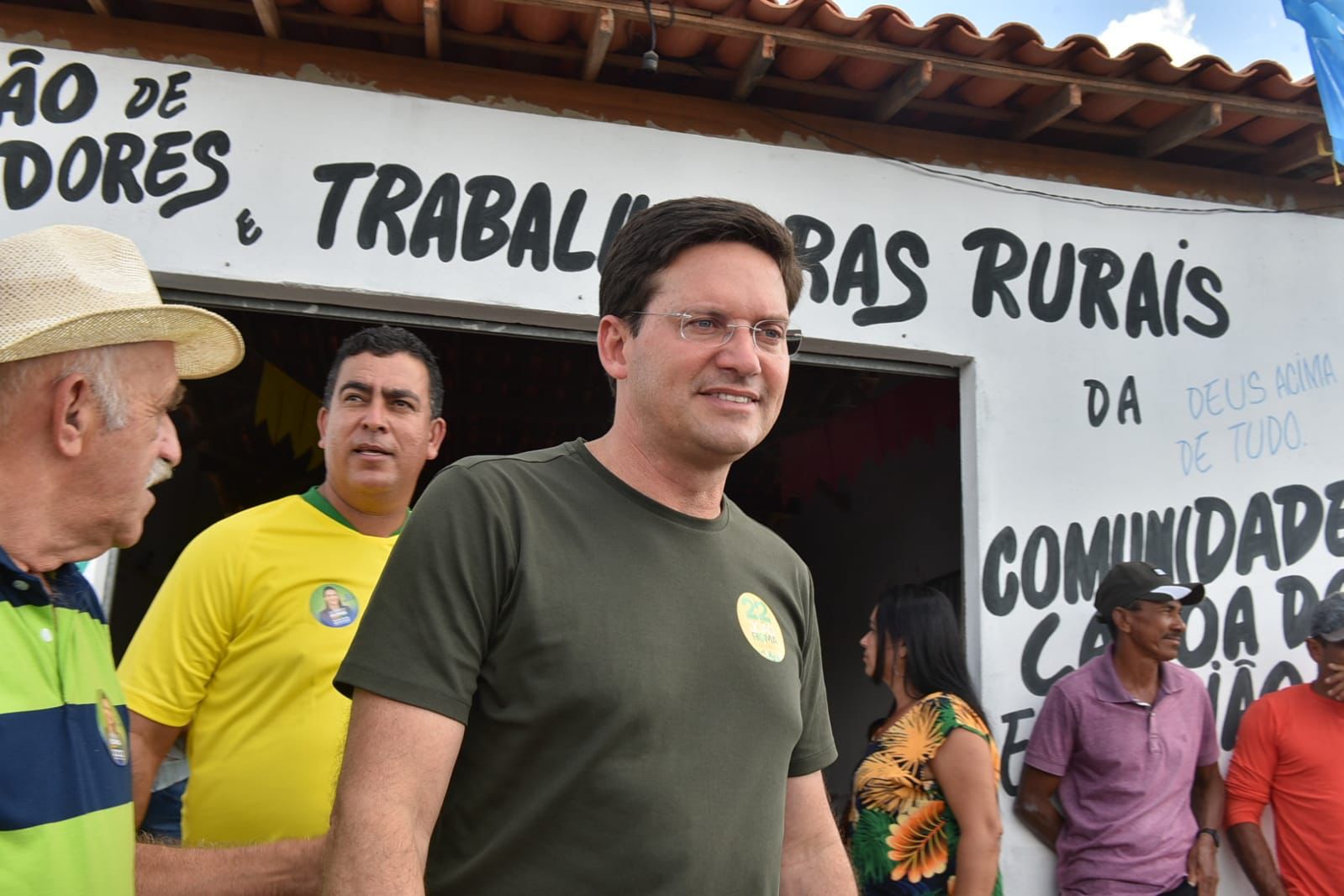 João Roma (PL), candidato a governador da Bahia, fez campanha em Ipirá