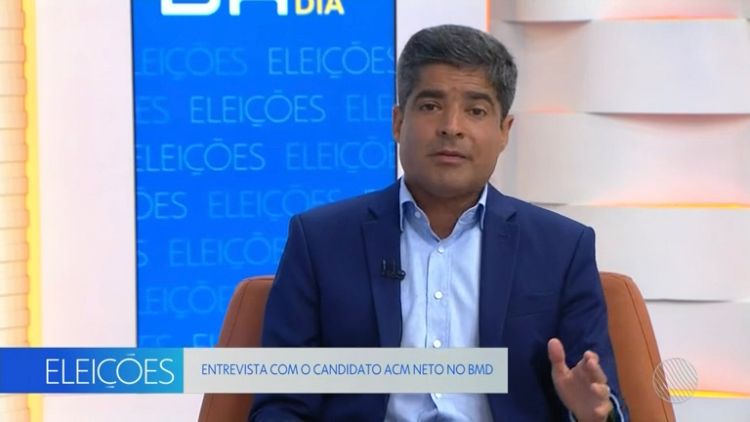 ACM Neto no Bahia Meio Dia, da TV Bahia