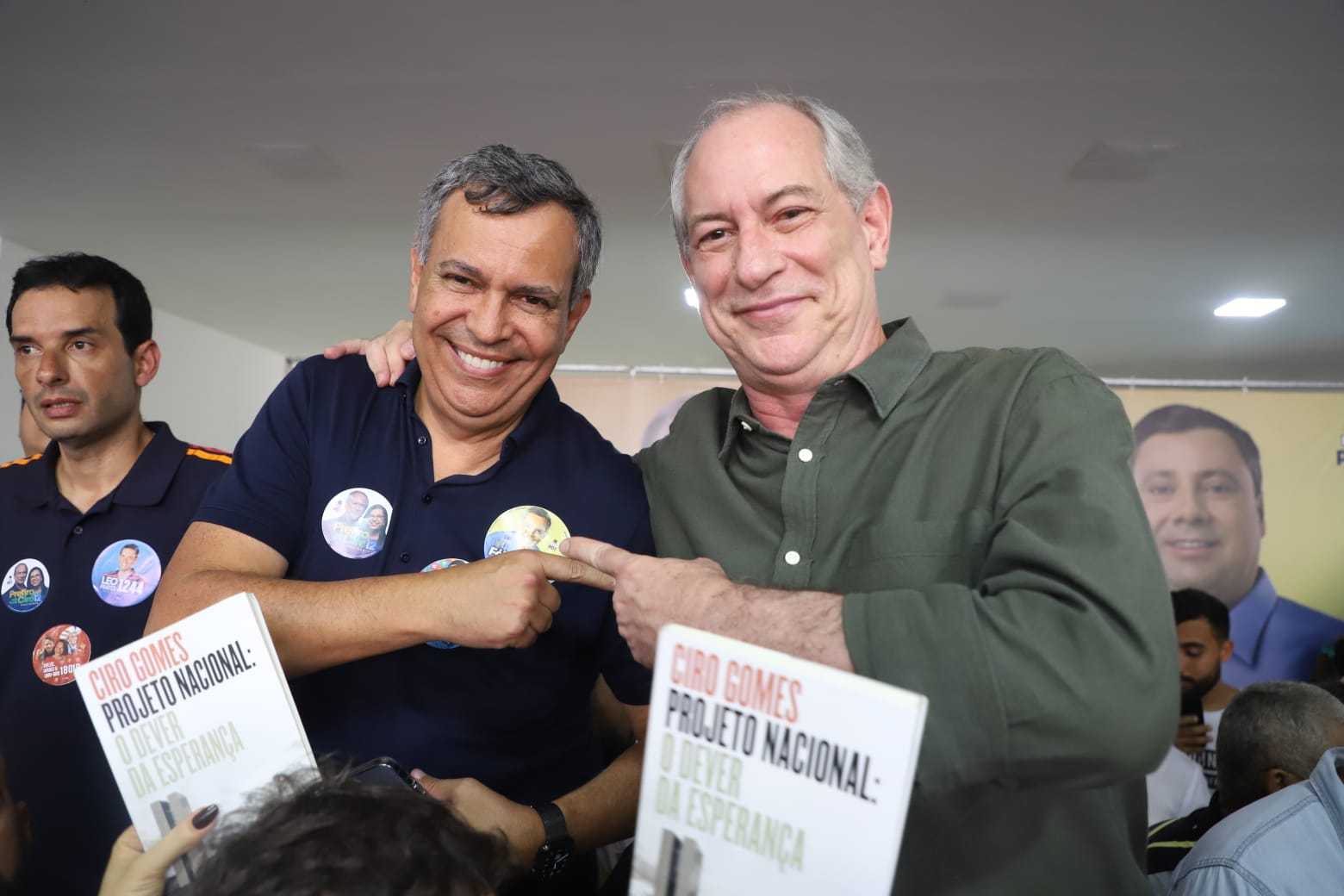 Félix Mendonça Jr. e Ciro Gomes
