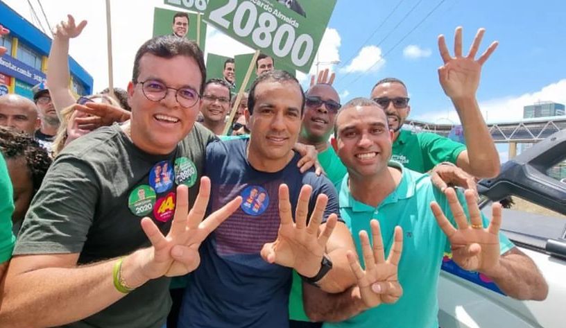 Ricardo Almeida, Bruno Reis e Heber Santana