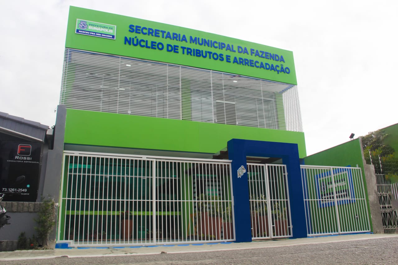 Nova sede do Núcleo de Tributos e Arrecadação do munícipio de de Eunápolis