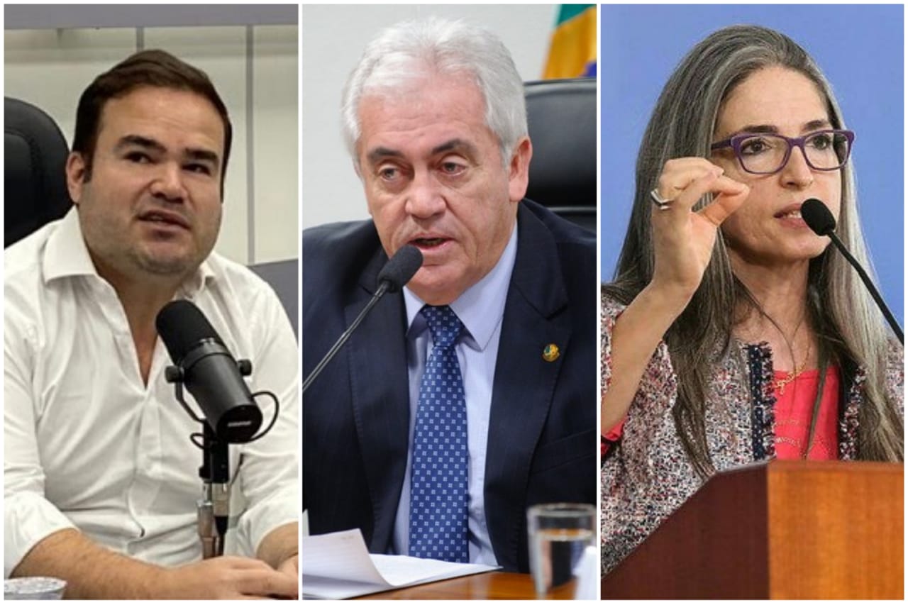 Cacá Leão (PP), Otto Alencar (PSD) e Raíssa Soares (PL)