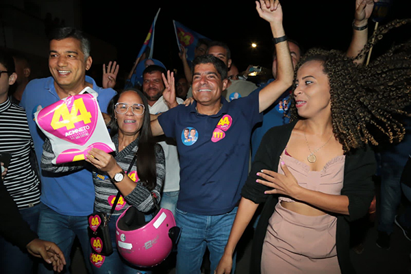 O candidato a governador ACM Neto (União Brasil) em visita à cidade de Riachão do Jacuípe O candidato a governador ACM Neto (União Brasil) em visita à cidade de Riachão do Jacuípe