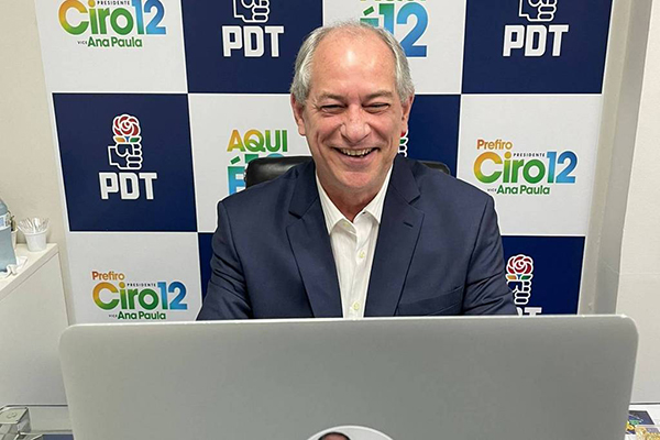 O ex-ministro Ciro Gomes