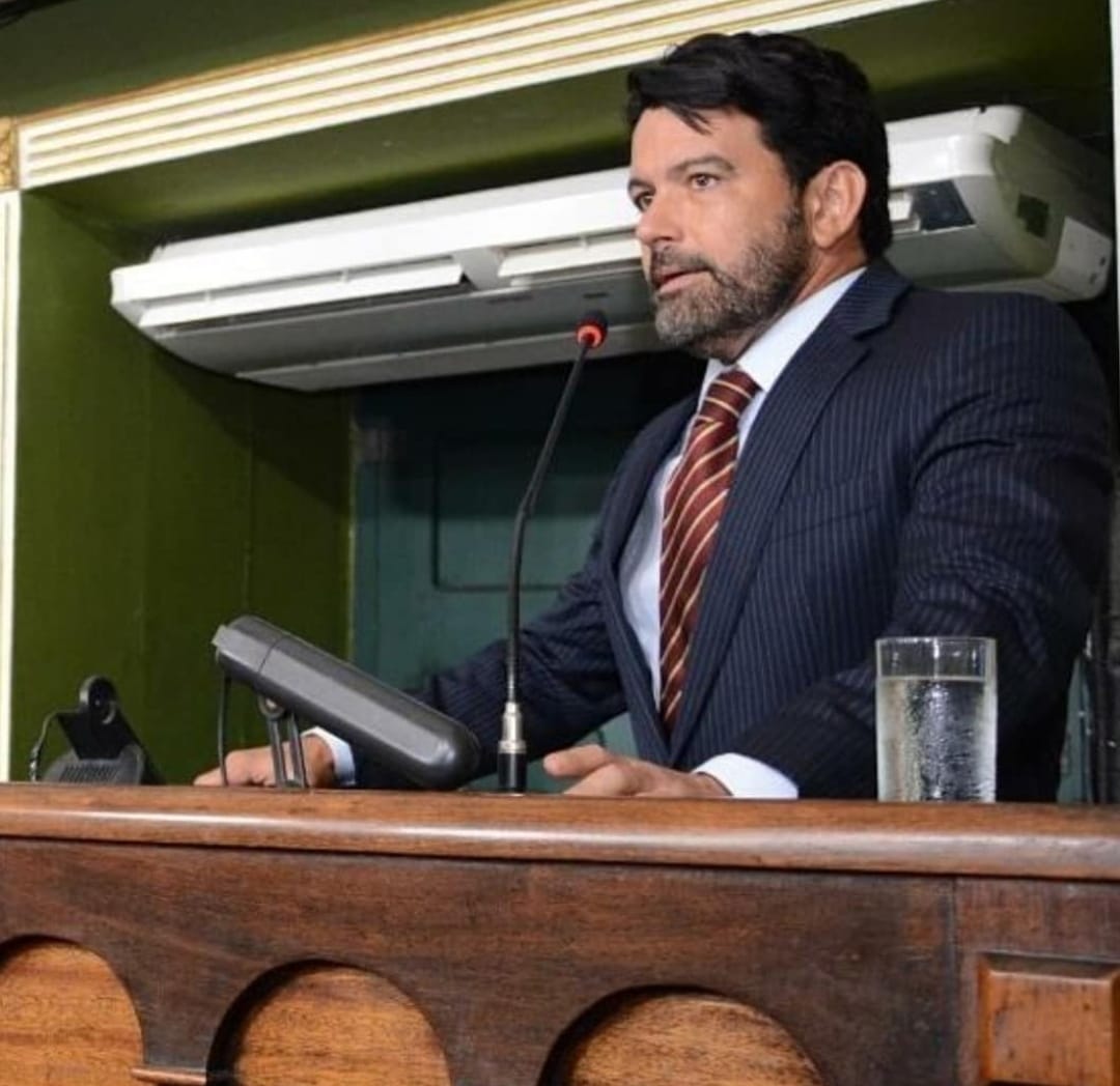 O vereador Paulo Magalhães Júnior (União Brasil)