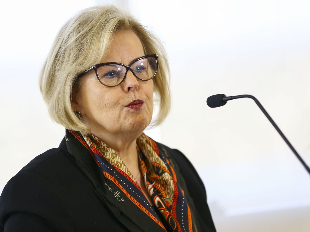 A presidente do Tribunal Superior Eleitoral (TSE), Rosa Weber