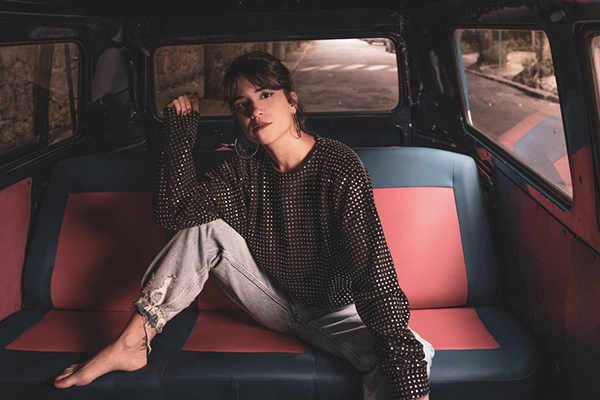 A cantora Luana Carvalho, filha da sambista Beth Carvalho