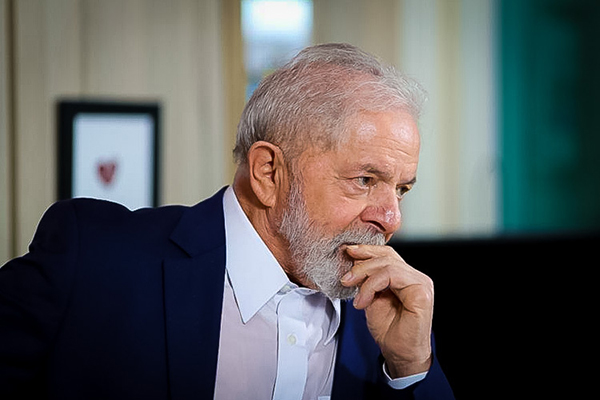O presidente eleito Lula