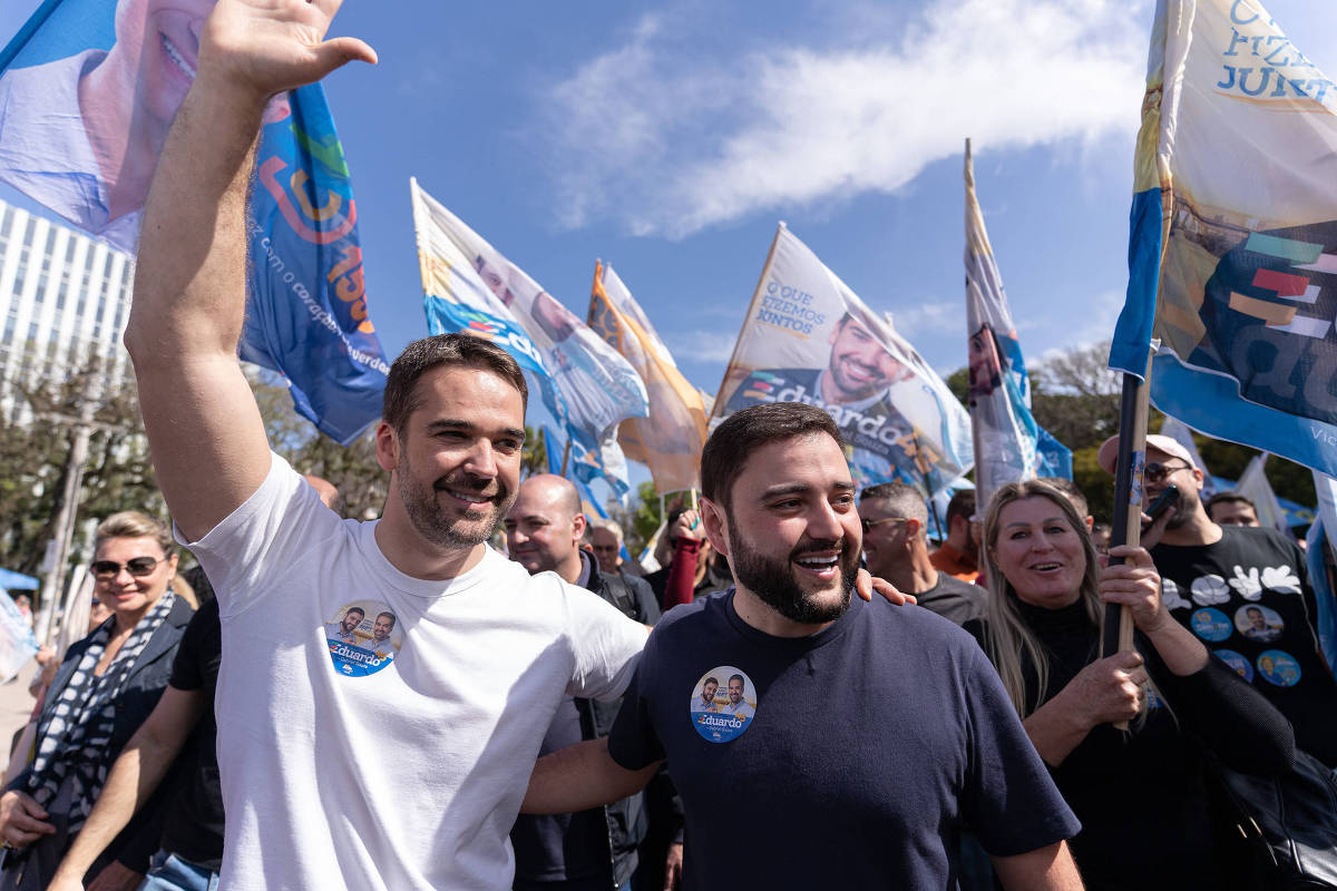 Eduardo Leite (PSDB) ganhou a disputa no Rio Grande do Sul após terminar o primeiro turno em desvantagem