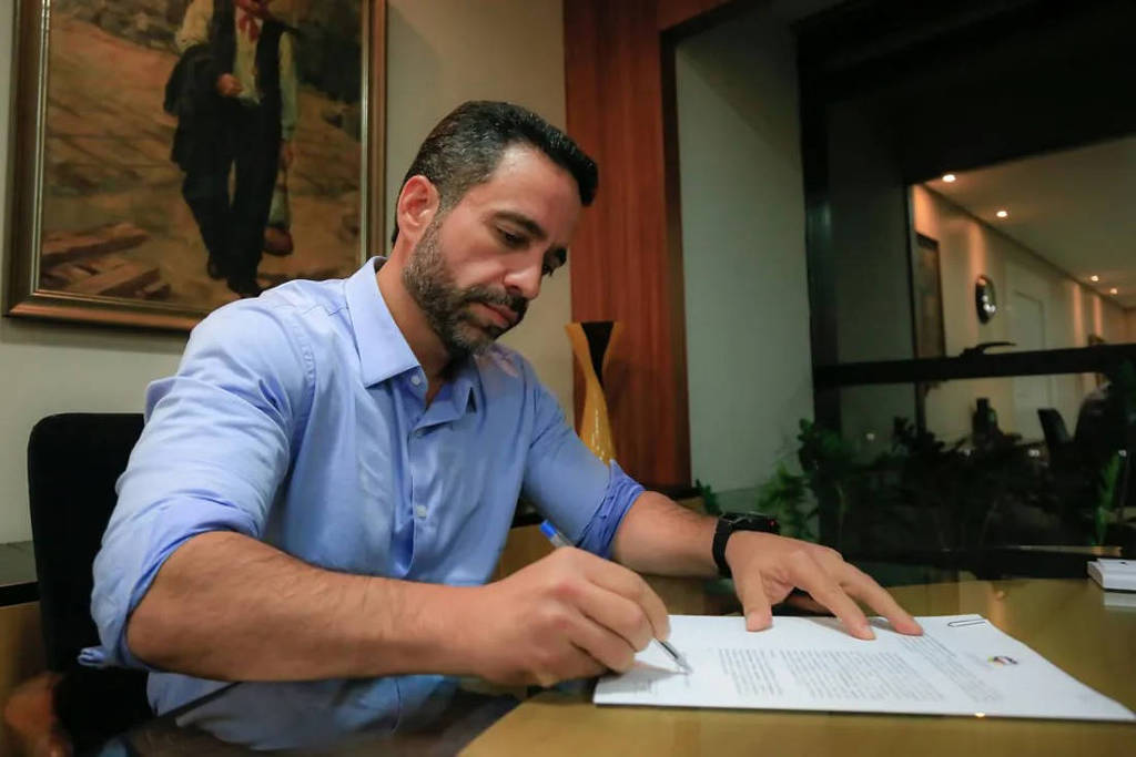 O governador de Alagoas, Paulo Dantas (MDB)