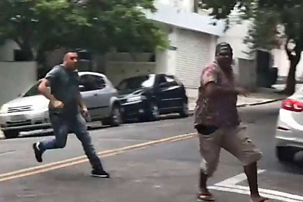Segurança de Zambelli é preso após atirar durante perseguição a homem negro