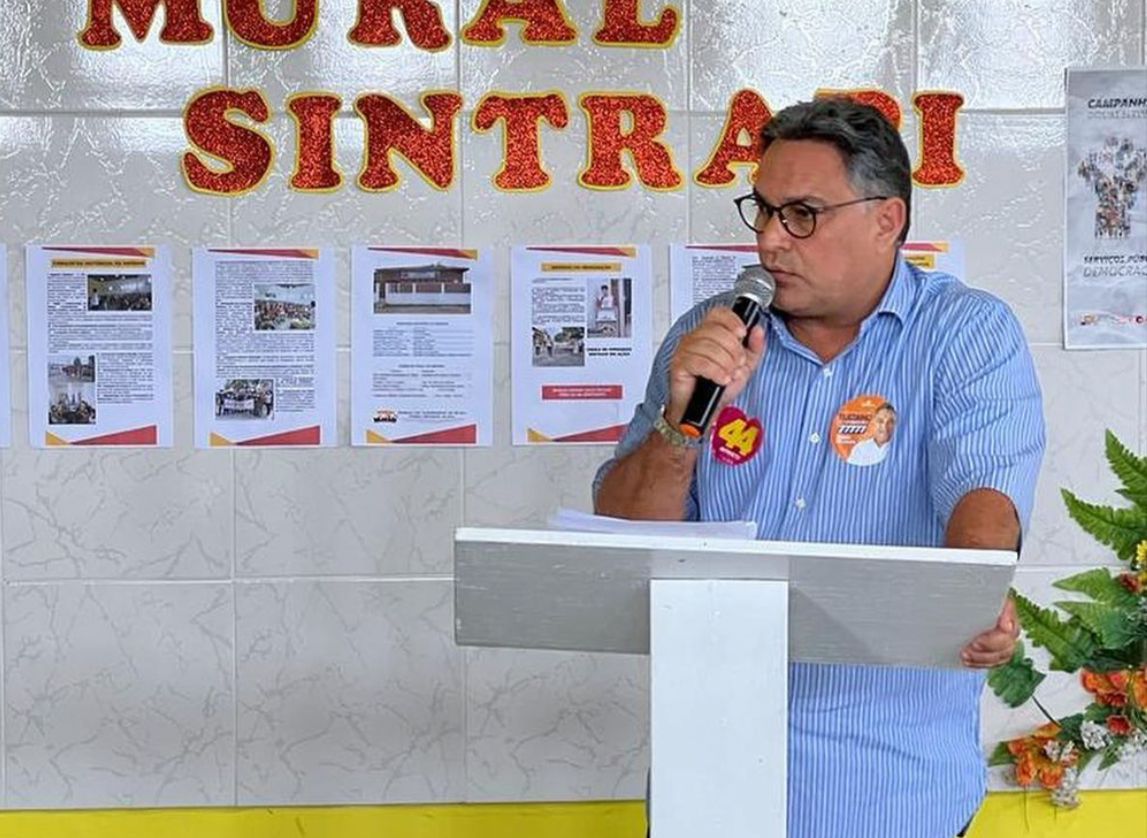 Deputado estadual eleito e presidente do Solidariedade, Luciano Araújo