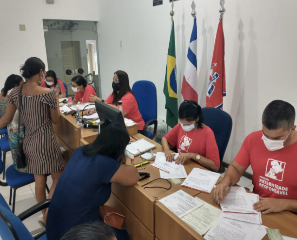 No total, foram agendadas 328 audiências para reconhecimento ude paternidade de crianças e adolescentes da região.